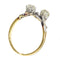 Bague 57 Diamond toi et moi ring 58 Facettes 21120-0105