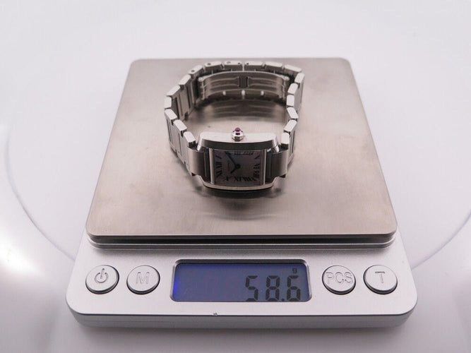 Montre montre CARTIER 2384 tank francaise 160th anniversary quartz 25 mm 58 Facettes 250824