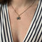 Pendentif Pendentif panthère noire Or jaune Emeraude 58 Facettes REF2214B