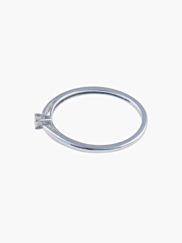 Bague Bague COMPLICE Solitaire Or blanc 58 Facettes