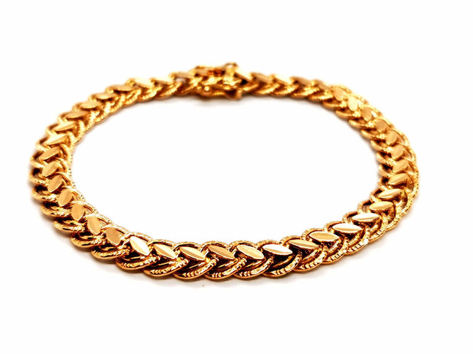 Bracelet Bracelet Maille Or jaune 58 Facettes 1292253CN