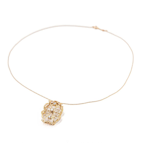 Collier Collier Pendentif Or jaune Diamant 58 Facettes 1962892CN