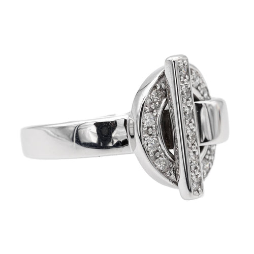 Bague 50 Guy Laroche Bague Or blanc Diamant 58 Facettes 2270614CN