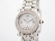 Montre montre CHOPARD happy sport 26mm quartz acier diamant 58 Facettes 241434