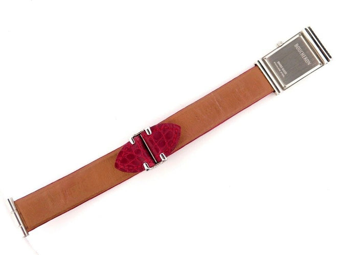 Montre montre BOUCHERON reflet acier diamants 32 mm quartz  + 11 bracelets 58 Facettes 254582