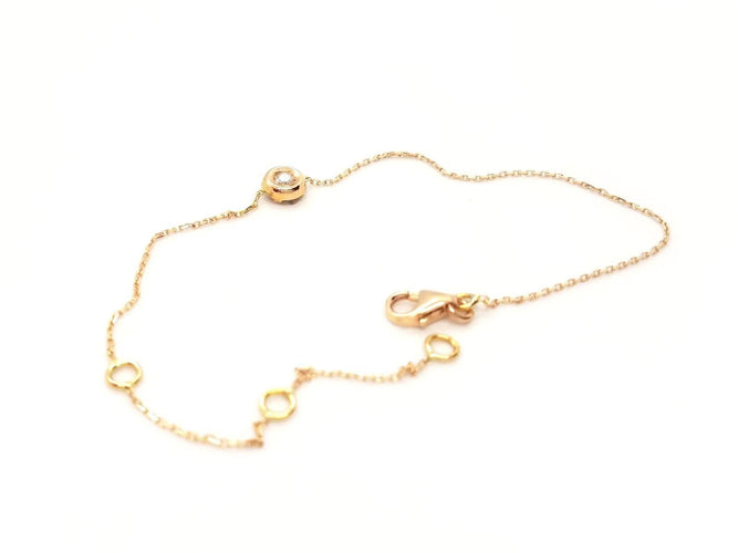 Bracelet Bracelet Or rose Diamant 58 Facettes 578997RV