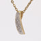 Pendentif Pendentif 2 ors diamants d'occasion 58 Facettes CVP96