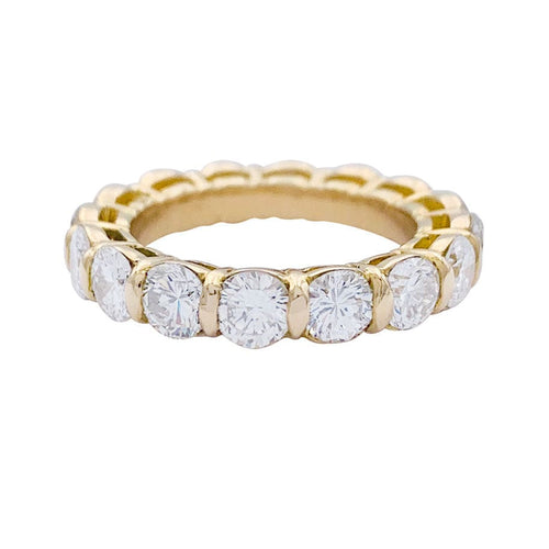 Bague 48 Alliance or jaune, diamants. 58 Facettes 32605