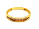 Bague 56 Bague Demie alliance Or jaune Diamant 58 Facettes 1178343CD