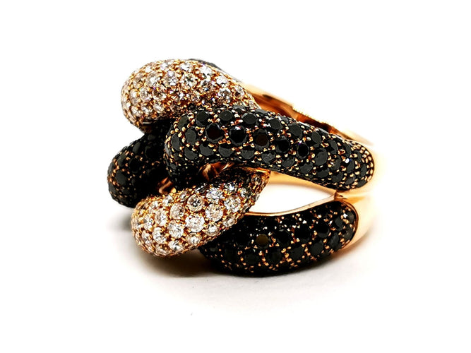Bague 54 Bague Cocktail Or jaune Diamant 58 Facettes 1186444CN