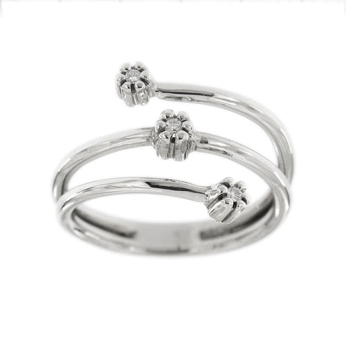 Bague 55 Bague Trilogie diamants 58 Facettes 27557