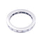 Bague 50.5 Alliance platine et diamants. 58 Facettes 33379