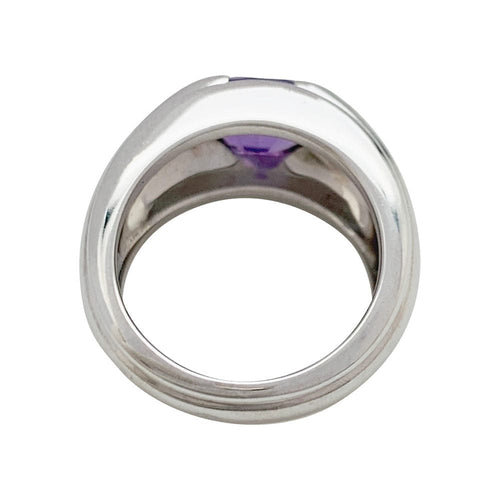Bague 48 Bague Boucheron, "Roxane", or blanc améthyste. 58 Facettes 31215