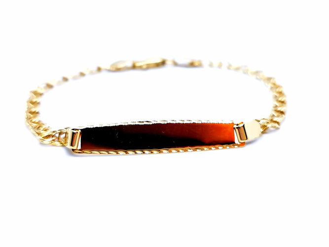Bracelet Bracelet Gourmette Or jaune 58 Facettes 990024CD