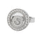 Bague 52 Bague Chopard, "Happy Spirit", or blanc, diamants. 58 Facettes 30990