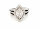 Bague 51 Bague Or blanc Diamant 58 Facettes 578750RV