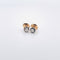 Boucles d'oreilles Clous d'oreilles en or jaune, diamants 58 Facettes