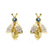 Boucles d'oreilles Boucles d'oreilles Abeilles Or jaune Saphir 58 Facettes 2687304CN