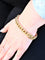 Bracelet Bracelet Maille gourmette Or jaune 58 Facettes 1751325CN