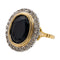 Bague 54 Bague Pompadour Or jaune Saphir 58 Facettes 2669500CN