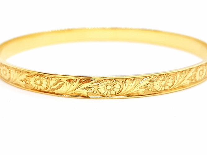 Bracelet Bracelet Jonc Or jaune 58 Facettes 06376CD