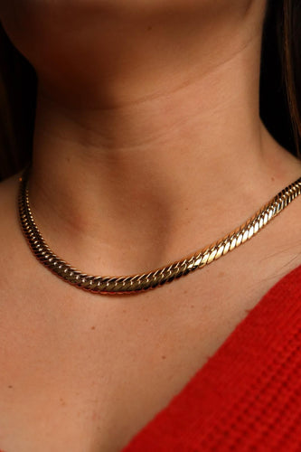Collier Collier Maille anglaise Or jaune 58 Facettes 2083294CN