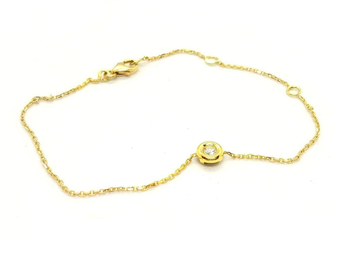 Bracelet Bracelet Or jaune Diamant 58 Facettes 578996RV
