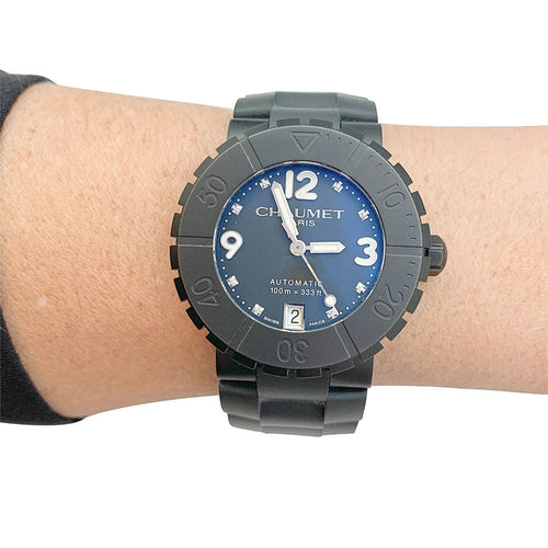 Montre Montre Chaumet, "Class One", titane, caoutchouc. 58 Facettes 31427