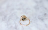 Bague Bague en or rose, opale, diamants et émail 58 Facettes