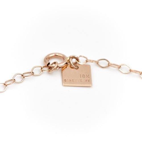 Bracelet Ginette NY Bracelet Tiny Fusion Bracelet Or rose 58 Facettes 2199945CN