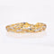 Bracelet Bracelet plat tresse 3 ors 58 Facettes CVBR41