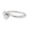 Bague 51.5 Bague Toi&Moi Or blanc Diamant 58 Facettes 2560738CN