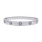 Bracelet Bracelet Cartier, "Love", en or blanc. 58 Facettes 33129