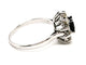 Bague 60 Bague Fleur Or blanc Saphir 58 Facettes 1638626CN