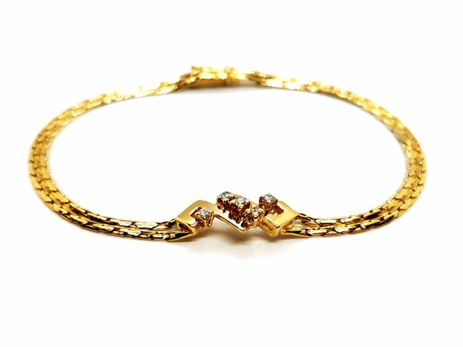 Bracelet Bracelet Or jaune Diamant 58 Facettes 1198057CN