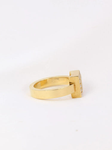 Bague CHOPARD - Bague Happy Diamonds carrée 58 Facettes J1
