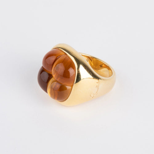 Bague Bague en or jaune de la maison Pomellato Collection Mosaique 58 Facettes