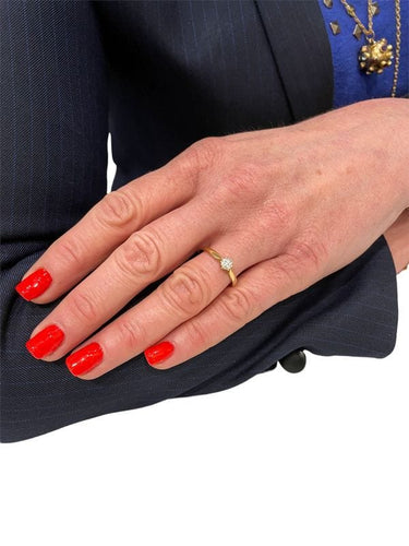Bague BAGUE STYLE SOLITAIRE DIAMANTS 58 Facettes 048541