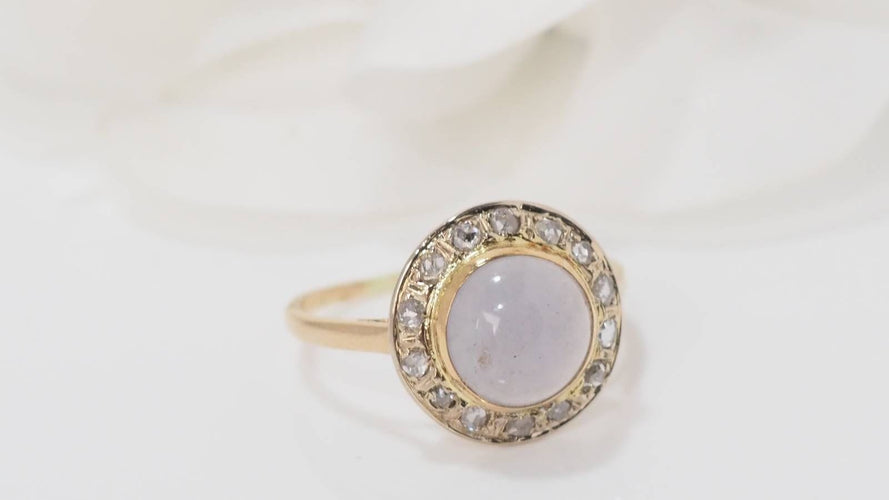 Bague 56 Bague en Or jaune, diamants 58 Facettes 32219