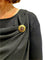 Broche BROCHE ANCIENNE PERLES ET AMÉTHYSTES 58 Facettes 045071