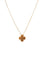 Collier Van Cleef & Arpels - Pendentif Vintage Alhambra Oeil de Tigre 58 Facettes