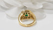 Bague 52 Bague émeraude et diamants 58 Facettes 32146