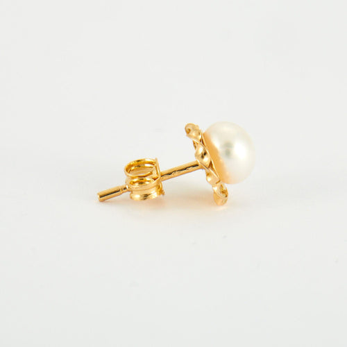 Boucles d'oreilles Boucles d'oreilles en Or jaune & perle 58 Facettes