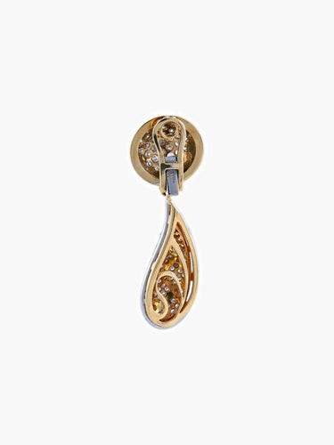Clip Pendants d'oreilles Clip Diamants 58 Facettes