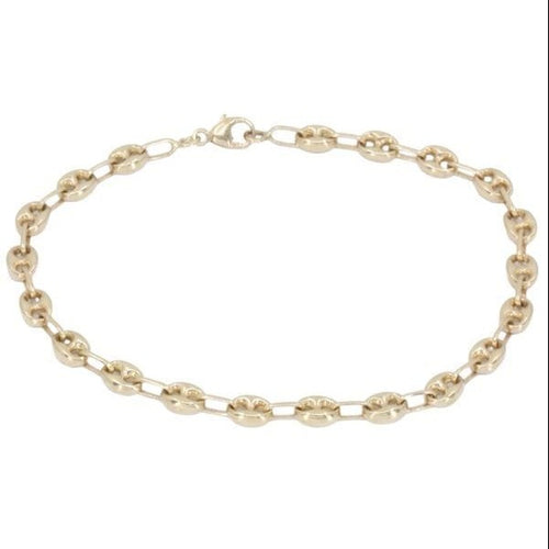 Bracelet Bracelet maille grains de café en Or jaune 58 Facettes 082291