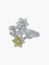 Bague Bague Toi & Moi fleurs diamants blancs et jaunes 58 Facettes