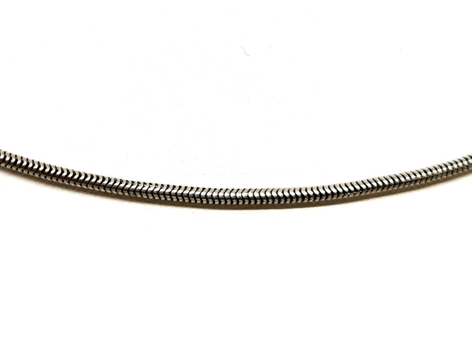Collier Collier Maille serpentine Or blanc 58 Facettes 1145662CD