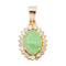 Pendentif Pendentif Or jaune Jade Jadéite 58 Facettes 2432023CN