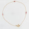 Bracelet Bracelet fin or jaune et rubis 58 Facettes 21-381