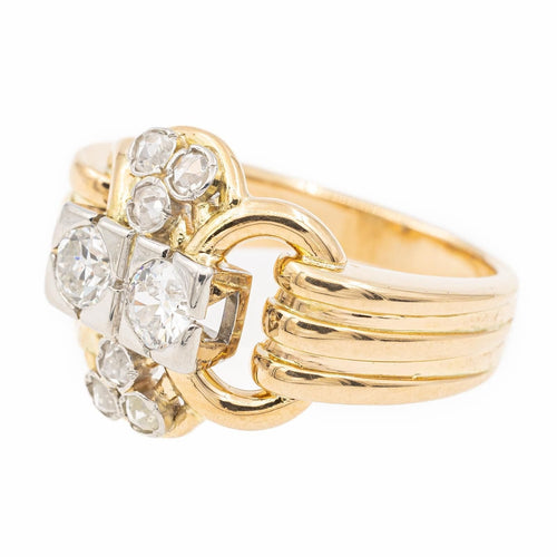 Bague 54 Bague Or jaune Diamant 58 Facettes 2229109CN